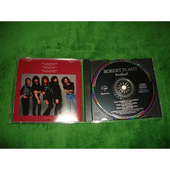 ROBERT PLANT promo cd PROFILED prcd 3297-2 - Picture 4 of 4